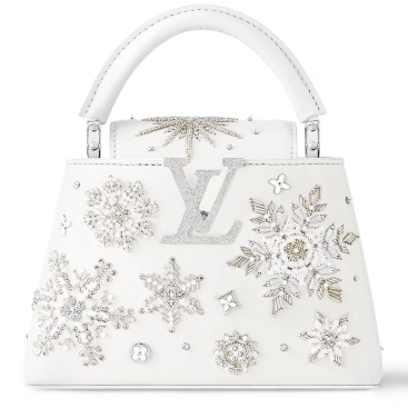 Túi xách Louis Vuitton Capucines Mini Optical White M11934