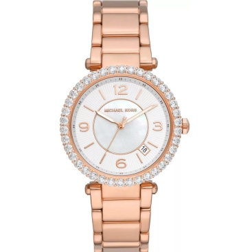 Đồng hồ đeo tay MK nữ Michael Kors Ladies Parker Rose Gold-Tone Stainless Steel Watch MK4695