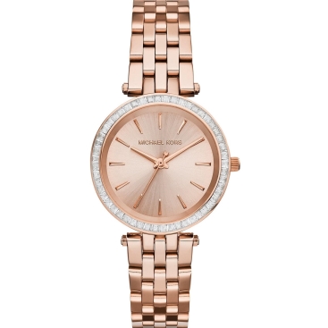 Đồng hồ đeo tay MK nữ Michael Kors Ladies Mini Darci Rose Gold Stainless Steel Watch MK3366