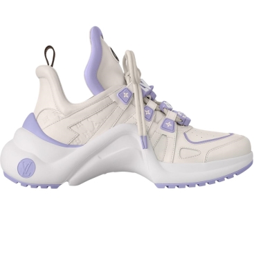 Giày thể thao LV nữ Louis Vuitton Archlight Sneaker Violet Calfskin 1AD291