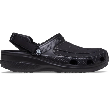 Dép sục Crocs Yukon Vista II LR Clog Black Slate Grey
