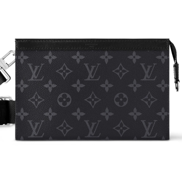 Túi đeo chéo LV Nam Louis Vuitton Gaston Wearable Wallet Monogram Eclipse