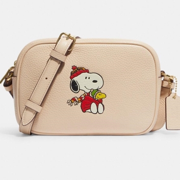 Túi xách nữ Coach X Peanuts Mini Jamie Camera Bag With Snoopy Cuddle Motif