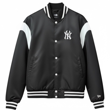 Áo Khoác unisex Bomber New Era Yankees Varsity Jacket Black