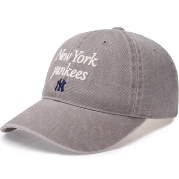 Nón kết MLB New York Yankees Varsity Lettering Washed Unstructured Ball Cap Grey 3ACPVV04N-50GRS 