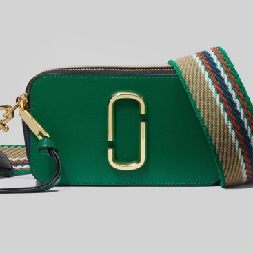 Túi đeo vai nữ Marc Jacobs màu xanh mới nhất Dark Green Snapshot Small Crossbody Bag