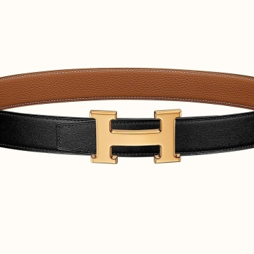 Thắt lưng Hermes H Belt Buckle Reversible Leather Strap 32mm Beltkit