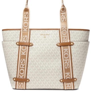Túi xách Michael Kors Maeve Large Monogram Tote Bag Vanilla White 30T2G5VT3B149