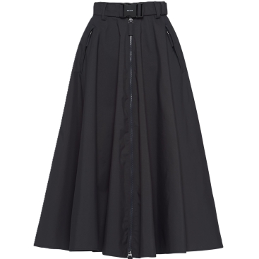 Chân váy dài Prada Technical Fabric Midi-Skirt