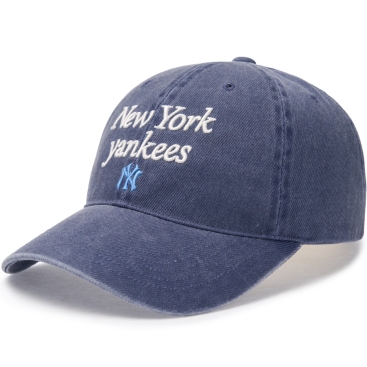 Mũ MLB New York Yankees Varsity Lettering Washed Unstructured Ball Cap Navy 3ACPVV04N-50NYS 