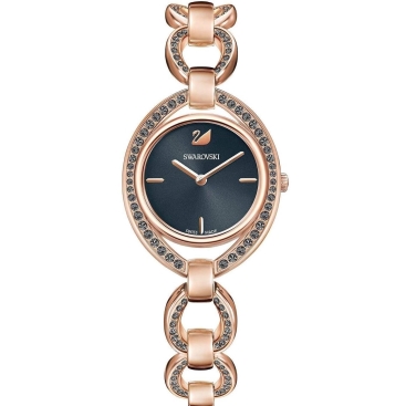 Đồng hồ đeo tay nữ Swarovski Stella Metal Bracelet Dark Gray Rose-Gold Tone Ladies Watch 5376806