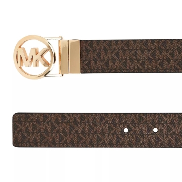 Thắt lưng Michael Kors Round Logo Reversible Signature Logo Belt