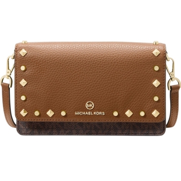 Túi đeo chéo Michael Kors Jet Set Small Crossbody Bag For Smartphone With Buttons and Logo 32H1GT9C5B