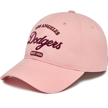 Nón kết MLB Varsity Lettering Ball Cap Los Angeles Dodgers Peach 3ACPL033N-07PCS