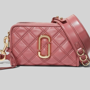 Túi xách nữ Marc Jacobs màu hồng mẫu mới nhất The Softshot 21 Cross Body Bag