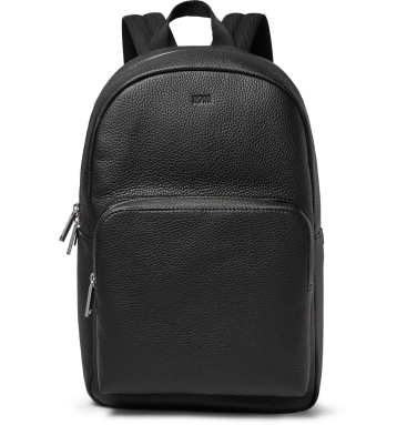 Balo Hugo Boss size to Crosstown Full-grain Leather Backpack In Black