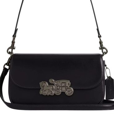 Túi đeo chéo Coach Harper Shoulder Bag Black CCE65