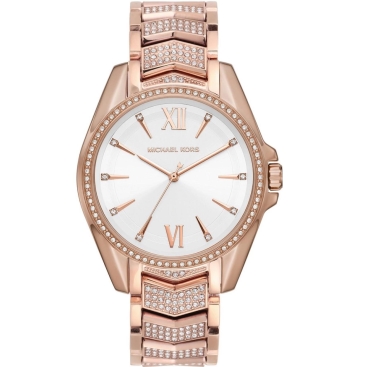 Đồng Hồ đeo tay dây kim loại Michael Kors Whitney Stainless Steel Analogue Watch Mk6858