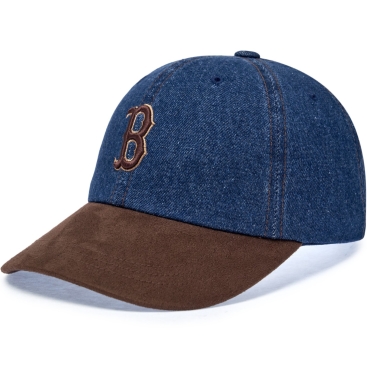 Nón kết bóng chày MLB Denim Suede Unstructured Ball Cap Boston Red Sox 3ACPB125N-43NYS