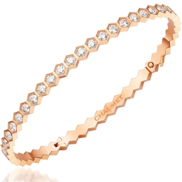 Vòng đeo tay Bee de Chaumet Bracelet Rose Gold Diamonds