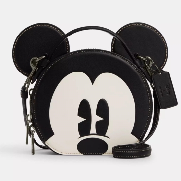 Túi đeo chéo Coach nữ Disney X Coach Mickey Mouse Ear Bag CM840