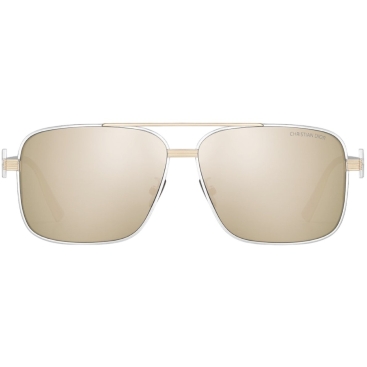 Mắt kính Dior CD Diamond S9U Gold-Tone Mirrored Navigator Sunglasses