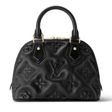 Túi hến nữ đen Louis Vuitton