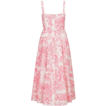 Áo đầm Dior Dioriviera Flared Mid-Length Dress