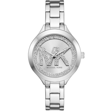 Đồng hồ đeo tay nữ MK Michael Kors Aspyn Watch In Your Paved Silver Tone MKO1108  