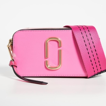 Túi đeo chéo nữ Marc Jacobs màu hồng mới nhất The Snapshot Small Camera Bag In Trixie Multi