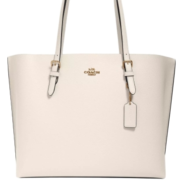 Túi xách nữ Coach Mollie Tote Bag Gold Chalk Light Saddle 1671