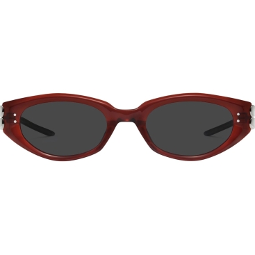 Mắt kính Gentle Monster Kunst RC3 Sophisticated Cat-eye Sunglasses in Translucent Red