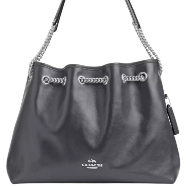 Túi xách Coach nữ Evelyn Shoulder Bag Gray CCZ79