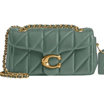 Túi đeo chéo Coach Tabby Shoulder Bag 20 With Pillow Quilting Nappa Leather Sage CP149