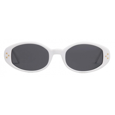 Kính mát nữ Celine Oval S212 Sunglasses In Acetate White