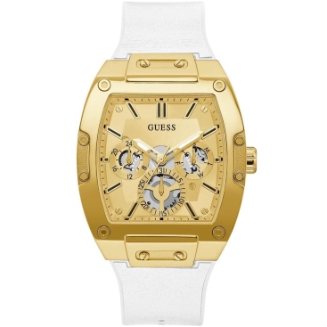 Đồng hồ đeo tay Guess White Gold Tone Multi-function Watch GW0202G6