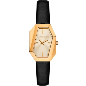 Đồng hồ đeo tay nữ Michael Kors Suri Gold-Tone and Leather Watch MK4880