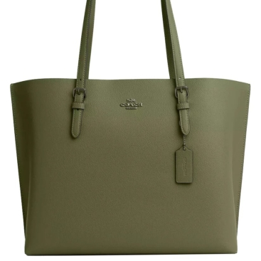 Túi xách Coach nữ Mollie Tote Bag Military Green 1671