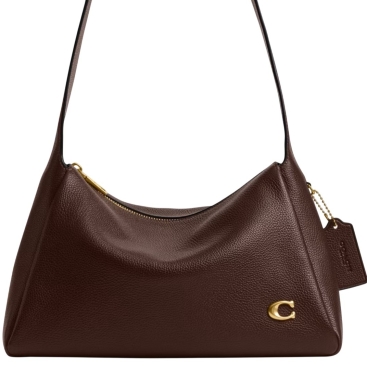 Túi kẹp nách Coach nữ Lola Shoulder Bag Maple CCC45
