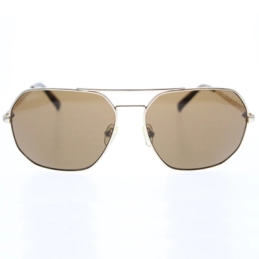 Mắt kính màu trà Calvin Klein CK Aviator Scratched Sunglasses R162S 717 Metal Tortoise