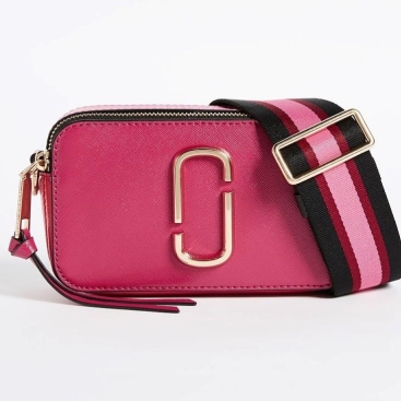 Túi đeo chéo nữ Marc Jacobs màu hồng Crossbody Bags Snapshot Hibiscus Camera Bag