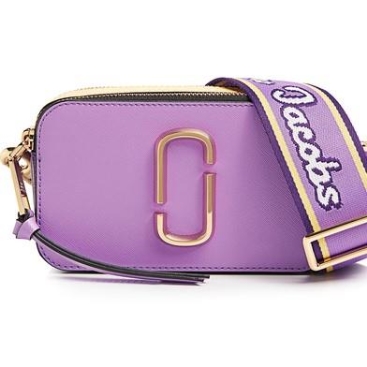 Túi đeo chéo nữ Marc Jacobs màu tím The Snapshot In Violet Chachki Multi