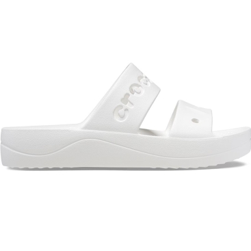 Dép hai quai Sandal nữ Crocs Baya Platform White