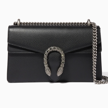 Túi đeo chéo nữ Gucci màu đen Small Dionysus Black Leather Shoulder Bag