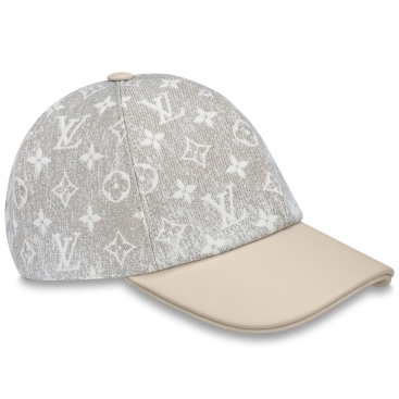 Nón kết unisex LV Louis Vuitton Monogram Jacquard Denim Cap S00 Hats and Gloves M7059M