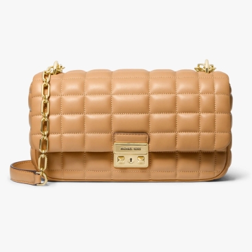 Túi đeo chéo nữ MK Michael Kors Tribeca Peanut Color Large Handbag 30R4G2RL7L001
