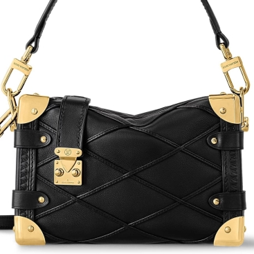 Túi đeo chéo Louis Vuitton Side Trunk PM Malletage Black M83030