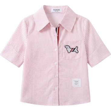 Áo sơ mi nữ nhiều màu Thom Browne họa tiết chó