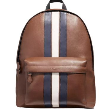 Ba lô Coach Charles Backpack With Varsity Stripe F23214