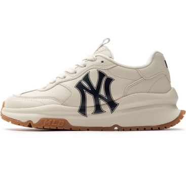 Giày sneaker MLB NY Chunky Runner Basic New York Yankees Cream 3ASHCRB3N-50CRS